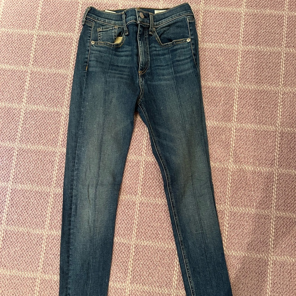Rag & Bone Skinny Jeans with Slit